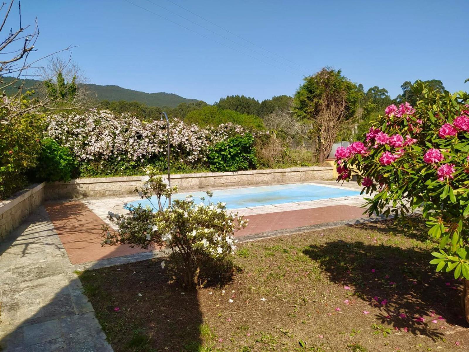 Apartamento Con Jardin Y Piscina Temporada Verano Privados Samieira Екстериор снимка